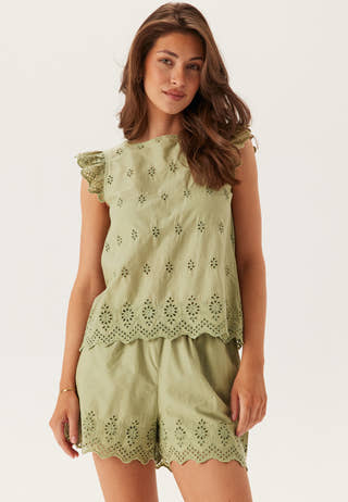 Onllou Life Emb Loose Shorts