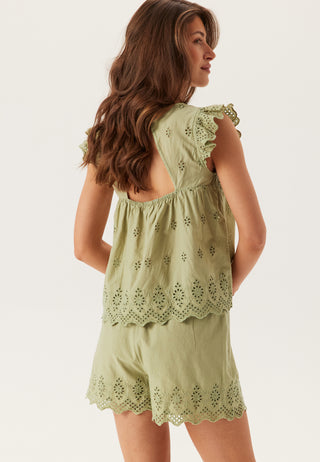 Onllou Life Emb Loose Shorts