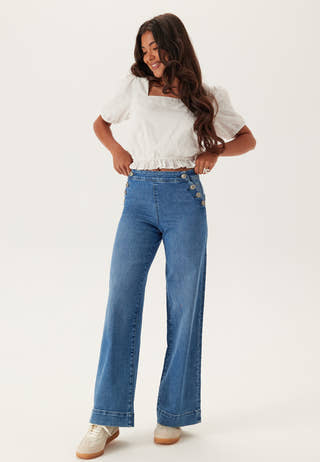 Onlmadison Hw Button Wide Dnm