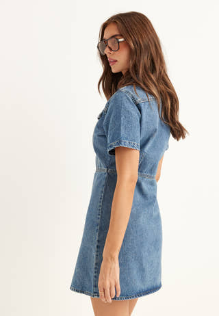 Onlmalia S/S DNM DRESS AKM NOOS