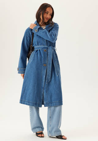 Onlmalou Belted Trench Dnm