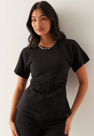 Onlmarie Life S/S RUCHING TOP