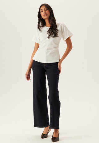 Onlmarie Life S/S RUCHING TOP