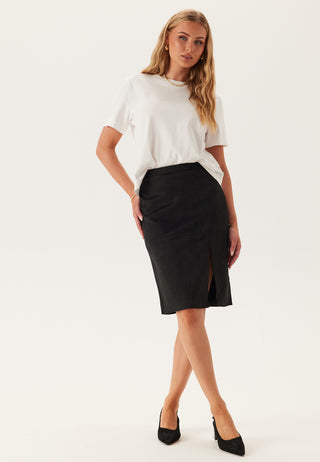 Onloline Life Faux Suede Skirt