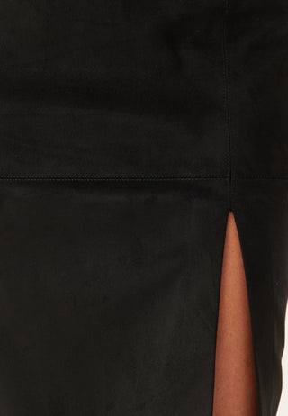 Onloline Life Faux Suede Skirt