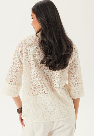 Onlrao 3/4 LACE SHIRT WVN