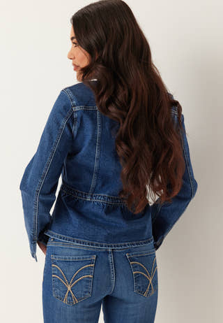 Onlremi L/S PEPLUM JACKET DNM