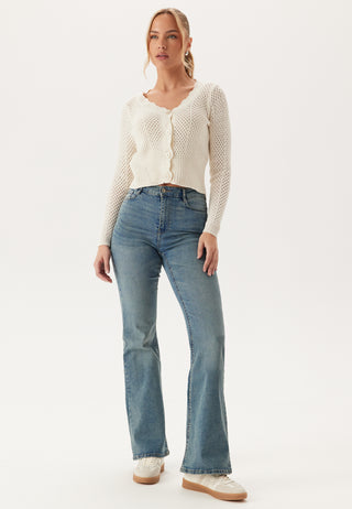 Onlroselia Ls V-neck Cardi Knt