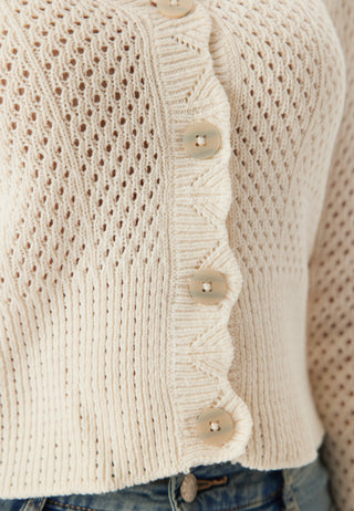 Onlroselia Ls V-neck Cardi Knt