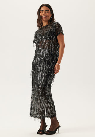 Onlspacy Hw Long Sequins Skirt