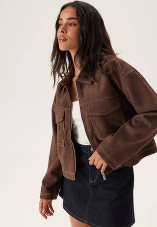 Onlstina Life Faux Suede Jacke