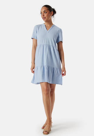 Onltiri-Caro V-Nec Lin Dress