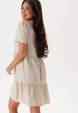 Onltiri-Caro V-Nec Lin Dress