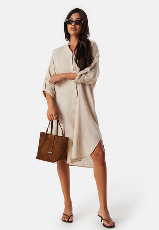Onltokyo Linen Blend Dress