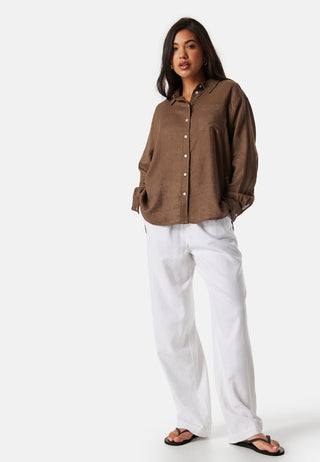 Onltokyo Linen Blend Shirt