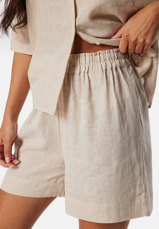 Onltokyo Linen Blend Shorts