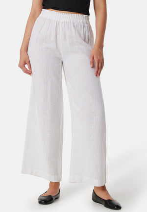 Onltokyo  Linen Blend Pant