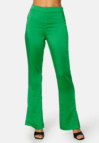 Paige-Mayra Flared Slit Pant