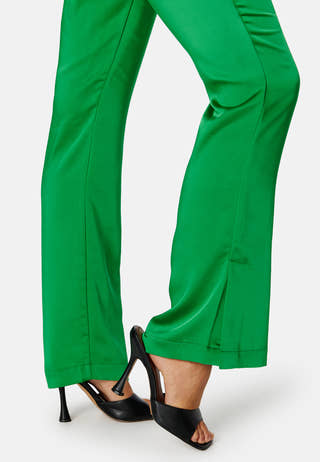 Paige-Mayra Flared Slit Pant
