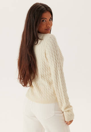 Pcfia Ls Cable Knit