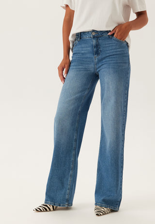 Pcsilke Mw Wide Jeans