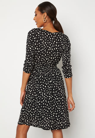 Pella 3/4 Wrap Short Dress