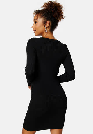 Perla L/S Peek A Boo Dress