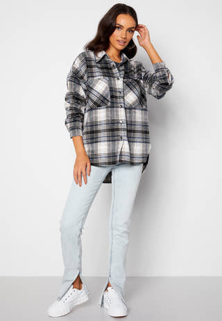 Pia L/S Plaided Shirt