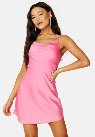 Primrose Satin Strap Dress