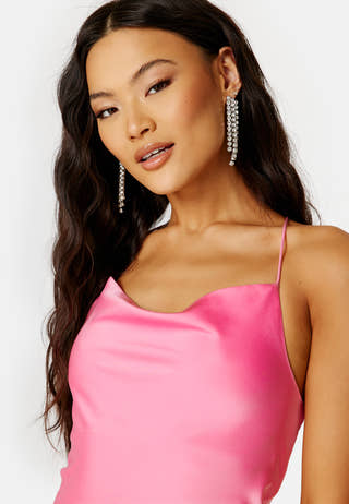 Primrose Satin Strap Dress