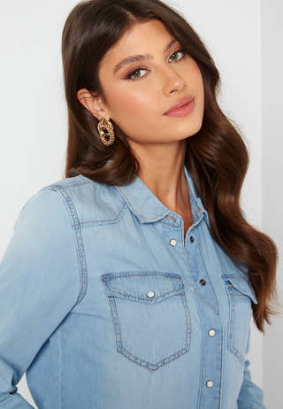 Rock It Life Denim Shirt