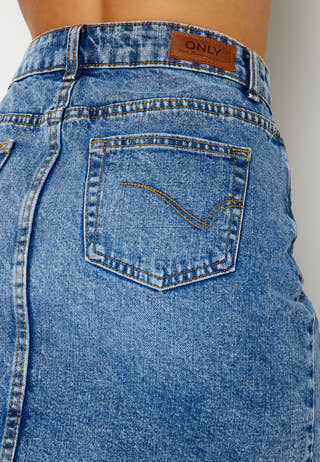 Sky Life Denim Skirt