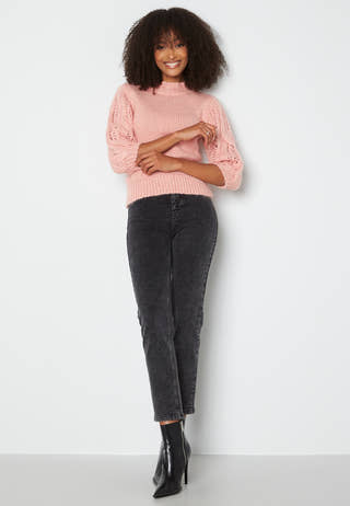 Sussie Wool 3/4 Highneck Pullover