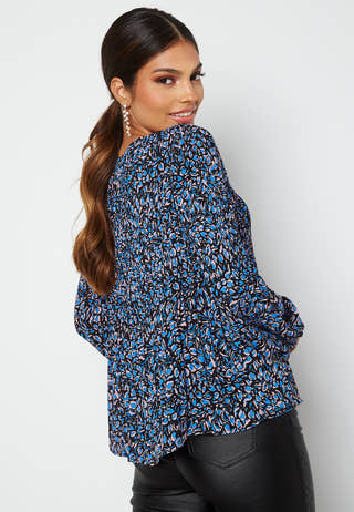 Tanny L/S Mini Plisse Top