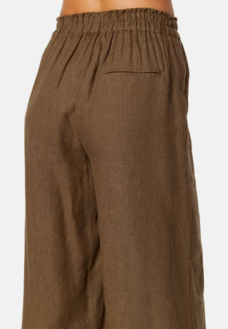 Onltokyo  Linen Blend Pant