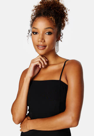 Tori-Abba Slim Slit Dress