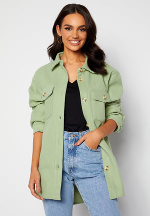 Valentina L/S Check Shacket