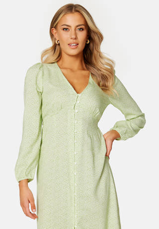 Vicky LS V-Neck Dress