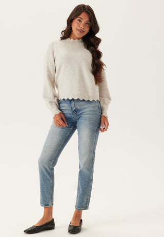 Vinikolina O-neck L/S KNIT TOP