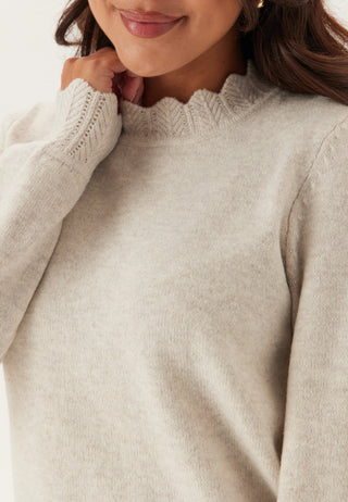 Vinikolina O-neck L/S KNIT TOP