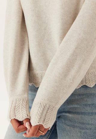 Vinikolina O-neck L/S KNIT TOP