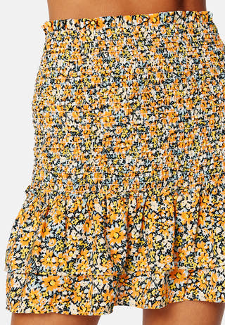 Zoey Layered Smock Skirt