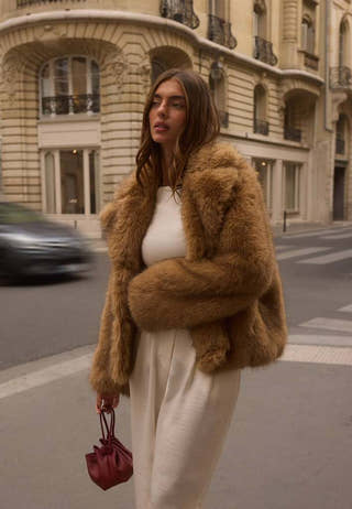 Faux Fur Jacket