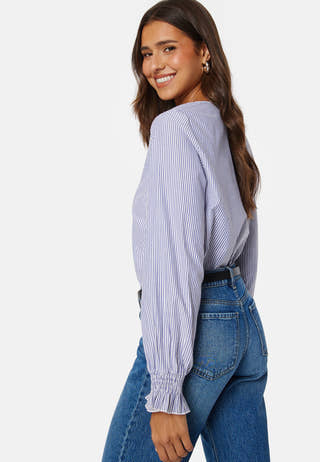 Allie LS Smock Blouse