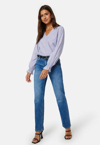 Allie LS Smock Blouse