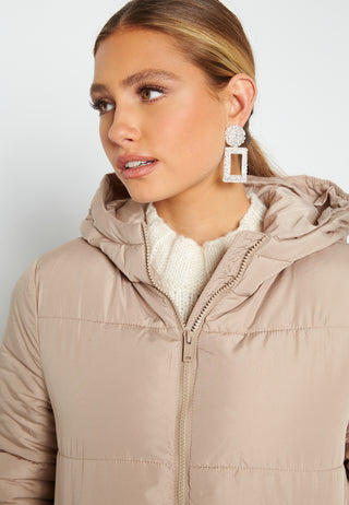 Pcbee New Long Puffer Jacket