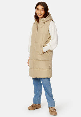 PCBEE NEW LONG PUFFER VEST