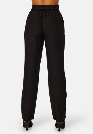 Bosella HW Paperbag Straight Pant