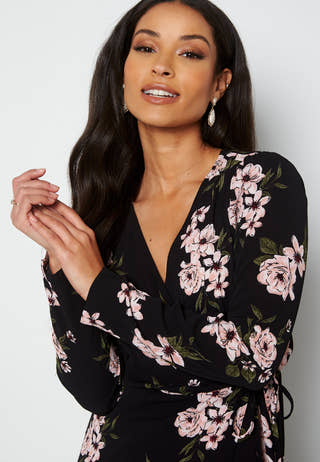 Catalina LS Wrap Dress