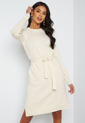 Cava LS O-Neck Knit Dress